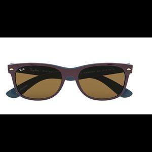 Rayban wayfarer maroon 😎 sunglasses